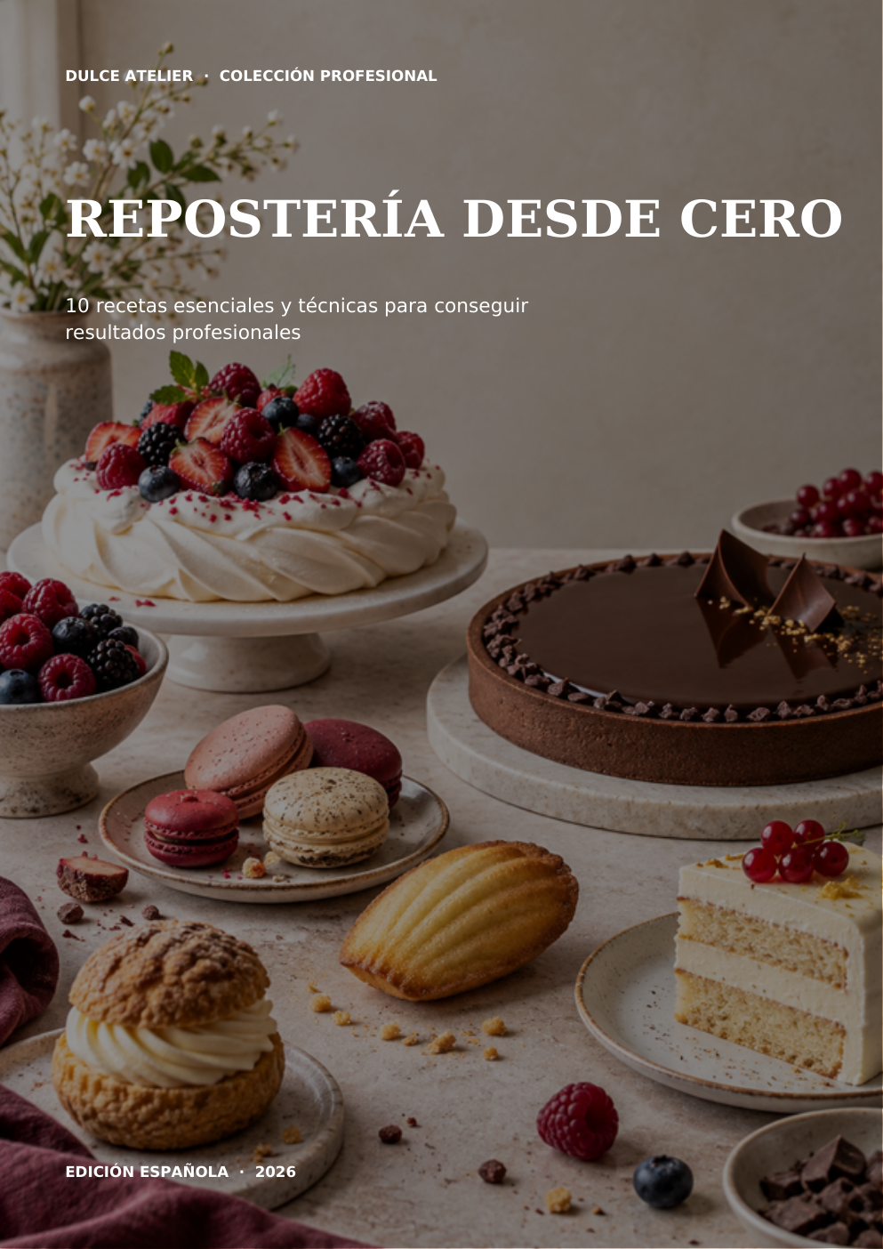 Portada Repostería desde cero